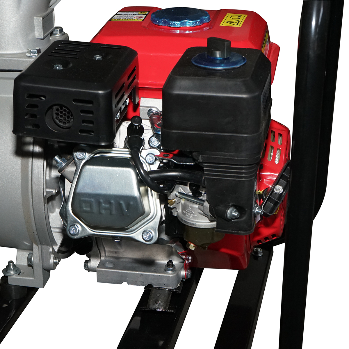 Motopompa pe benzina 7.5CP WP40S, 4 toli, debit max. 80m3/h, adancime 8m, inaltime 26m Breckner Germany - imagine 6