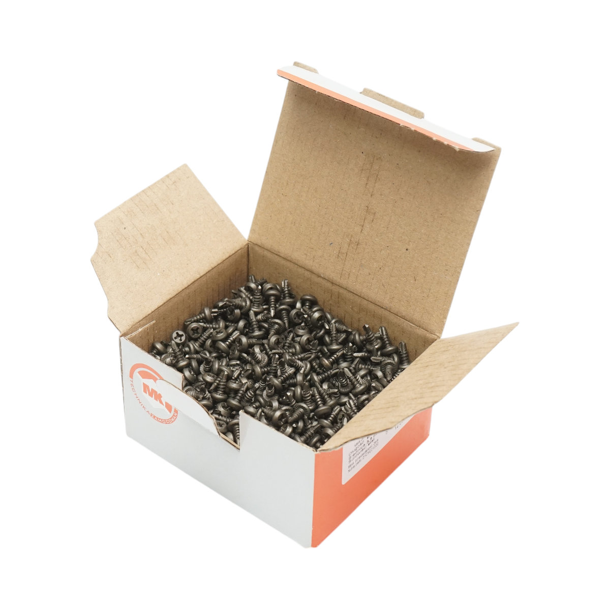 Surub rigips autoforant 3.5x9.5mm din otel fosfatat, cap semirotund 1000 buc/cutie - imagine 4