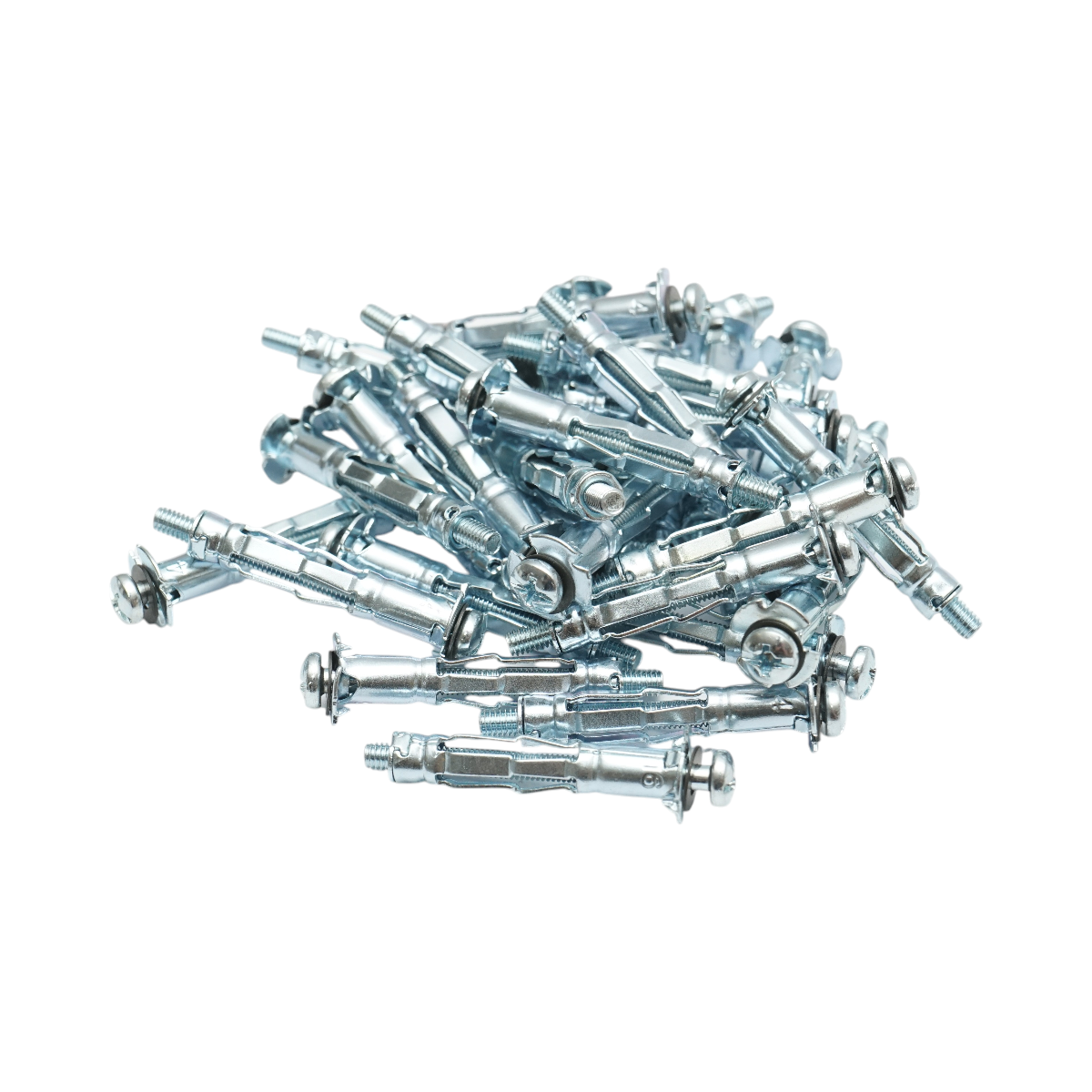 Ancora metalica gips carton tip Molly 4x38mm din otel zincat, cap in cruce 100 buc/cutie