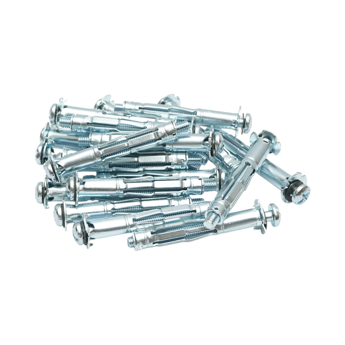 Ancora metalica gips carton tip Molly 6x65mm din otel zincat, cap in cruce 50 buc/cutie