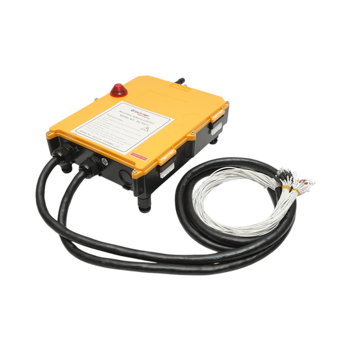 Telecomanda industriala wireless 380V AC cu joystick dublu si butoane IP65 Breckner Germany - imagine 5