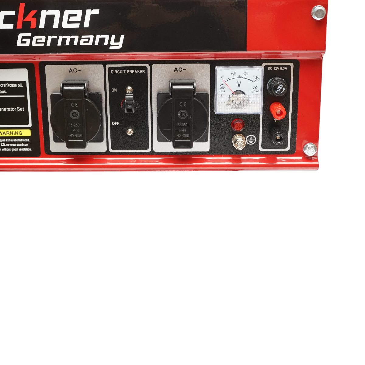 Generator electric pe benzina 2.5KW/220V, motor 7.5CP, pornire manuala Breckner Germany - imagine 6