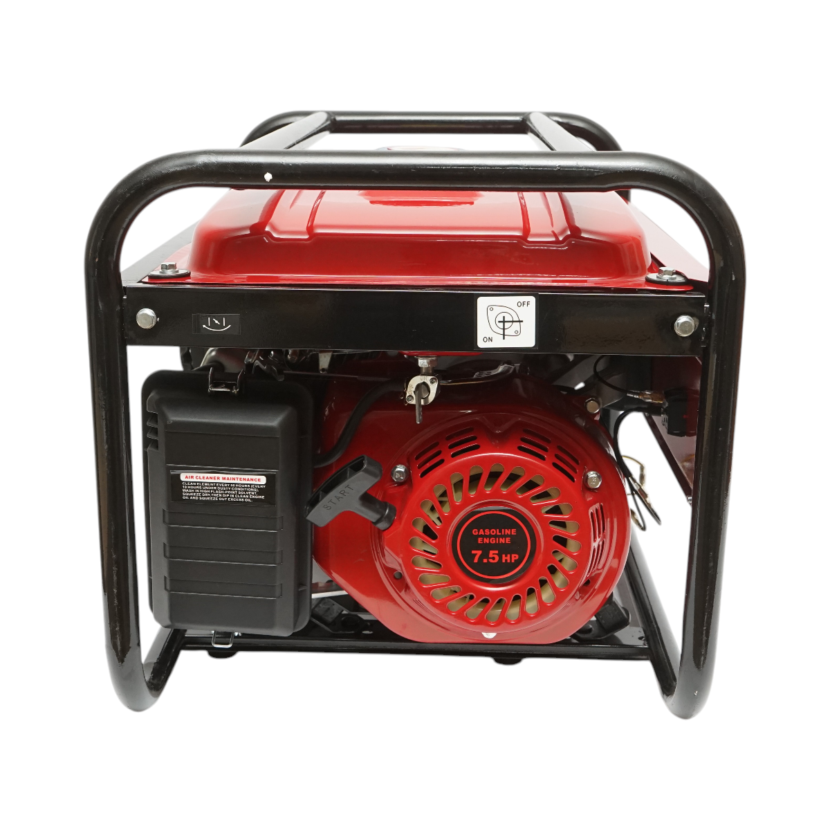 Generator electric pe benzina 2.5KW/220V, motor 7.5CP, pornire manuala Breckner Germany - imagine 3