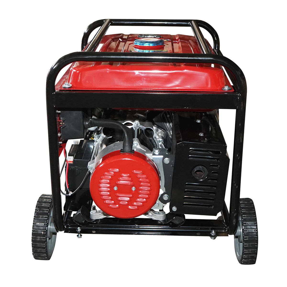 Generator electric cu ATS 7kW, 220V, motor pe benzina 18CP, pornire electrica/manuala Breckner Germany - imagine 5