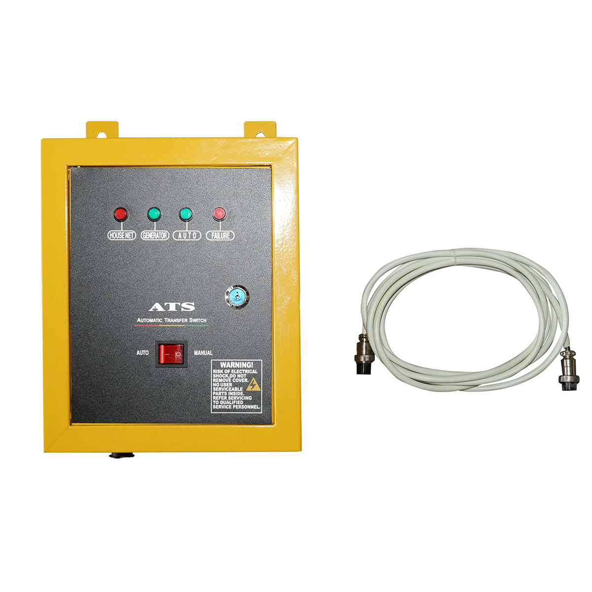 Generator electric cu ATS 7kW, 220V, motor pe benzina 18CP, pornire electrica/manuala Breckner Germany - imagine 6