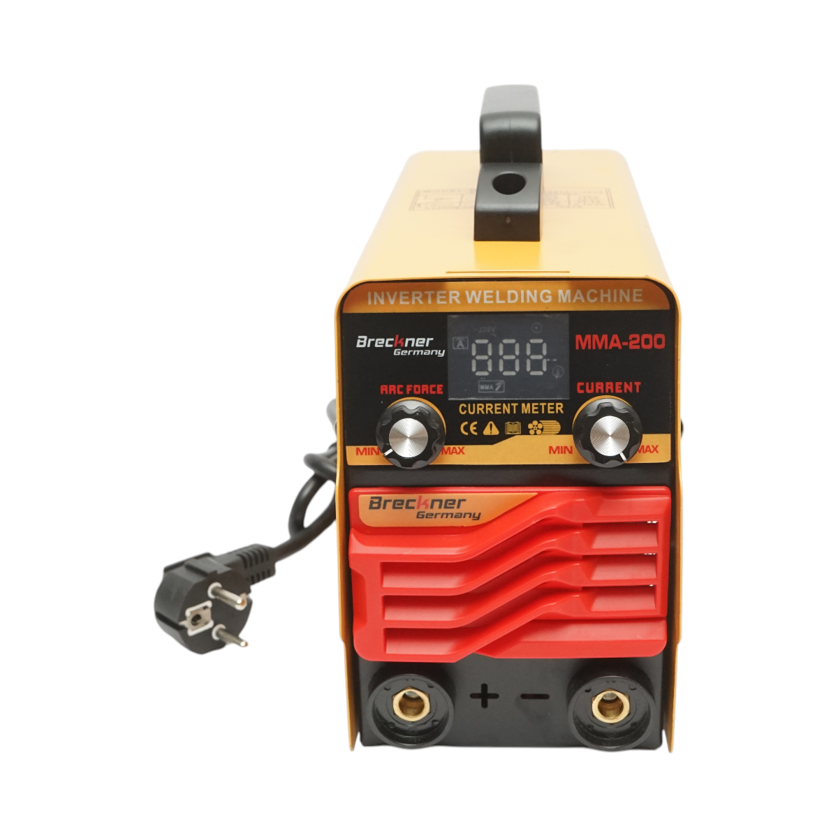 Aparat de sudura invertor 200A MMA, 220V cu afisaj digital, tehnologie IGBT Breckner Germany - imagine 3