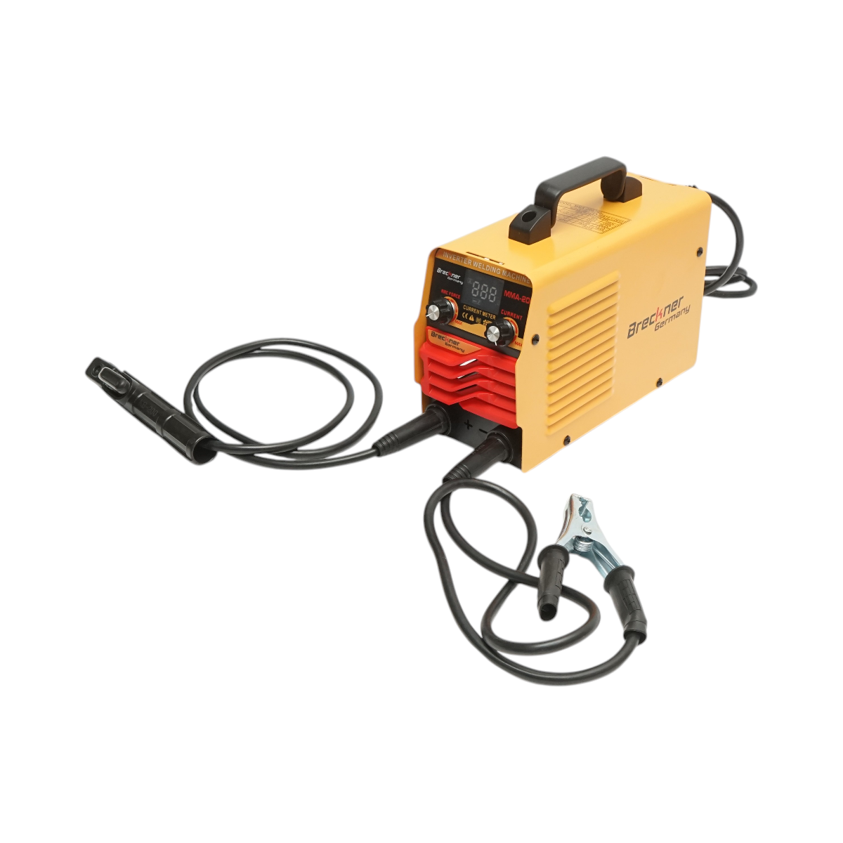 Aparat de sudura invertor 200A MMA, 220V cu afisaj digital, tehnologie IGBT Breckner Germany