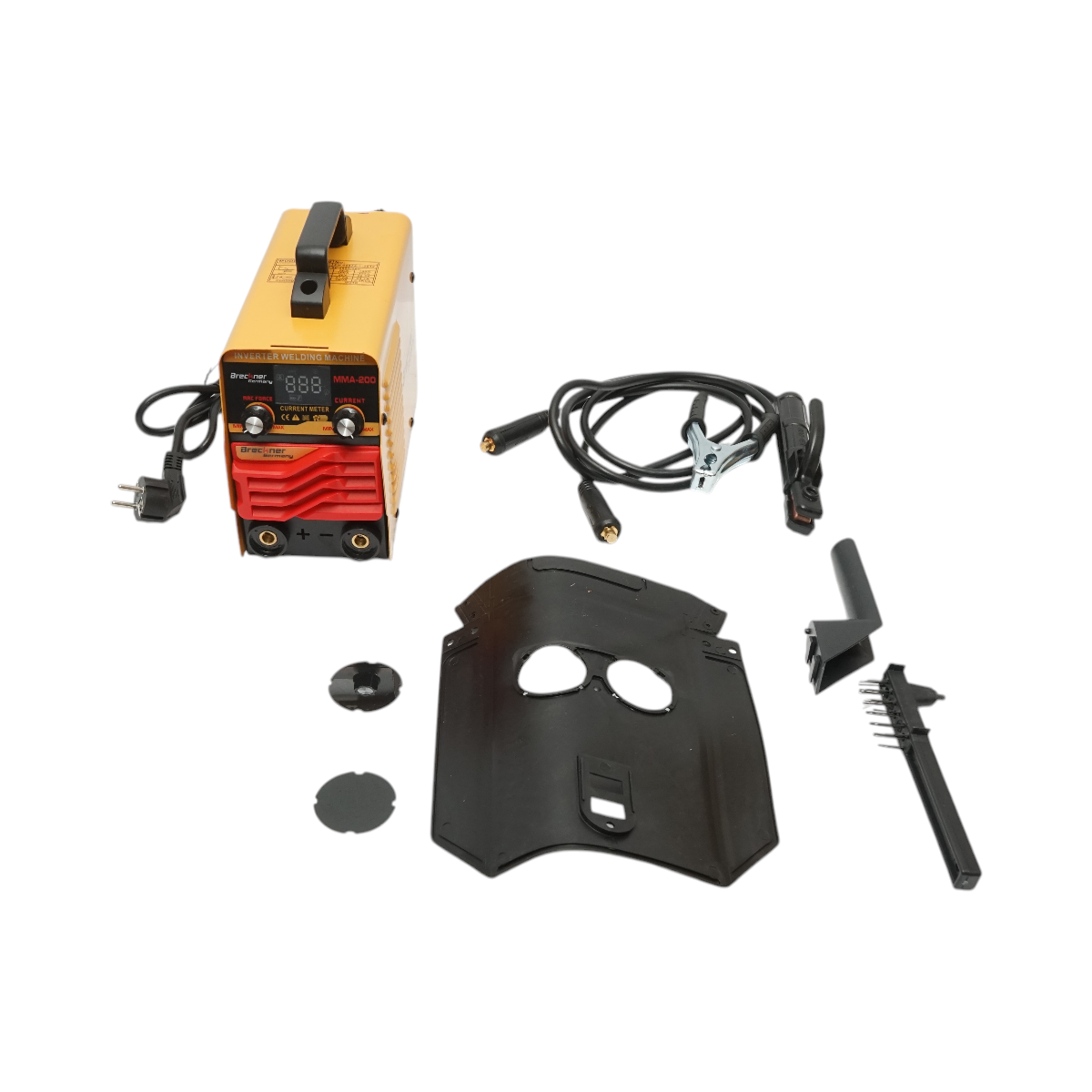 Aparat de sudura invertor 200A MMA, 220V cu afisaj digital, tehnologie IGBT Breckner Germany - imagine 2