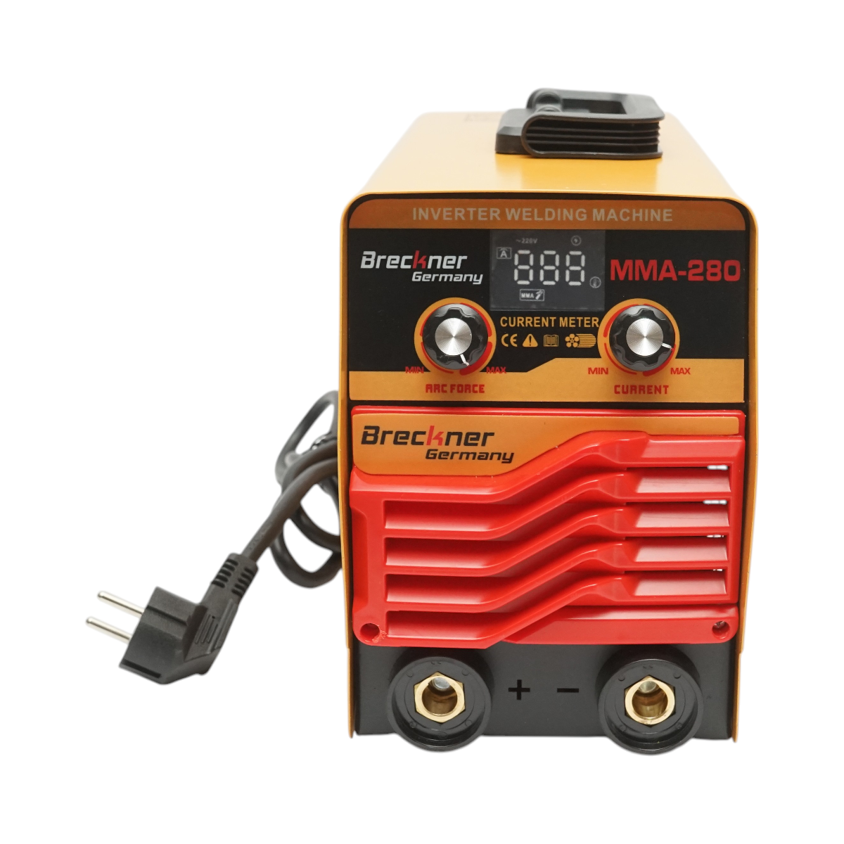Aparat de sudura invertor 280A MMA, 220V cu afisaj digital, tehnologie IGBT Breckner Germany - imagine 3