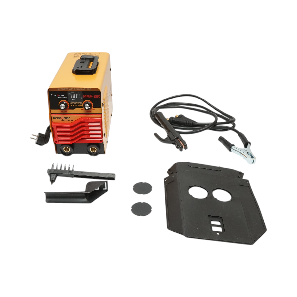 Aparat de sudura invertor 280A MMA, 220V cu afisaj digital, tehnologie IGBT Breckner Germany - imagine 2