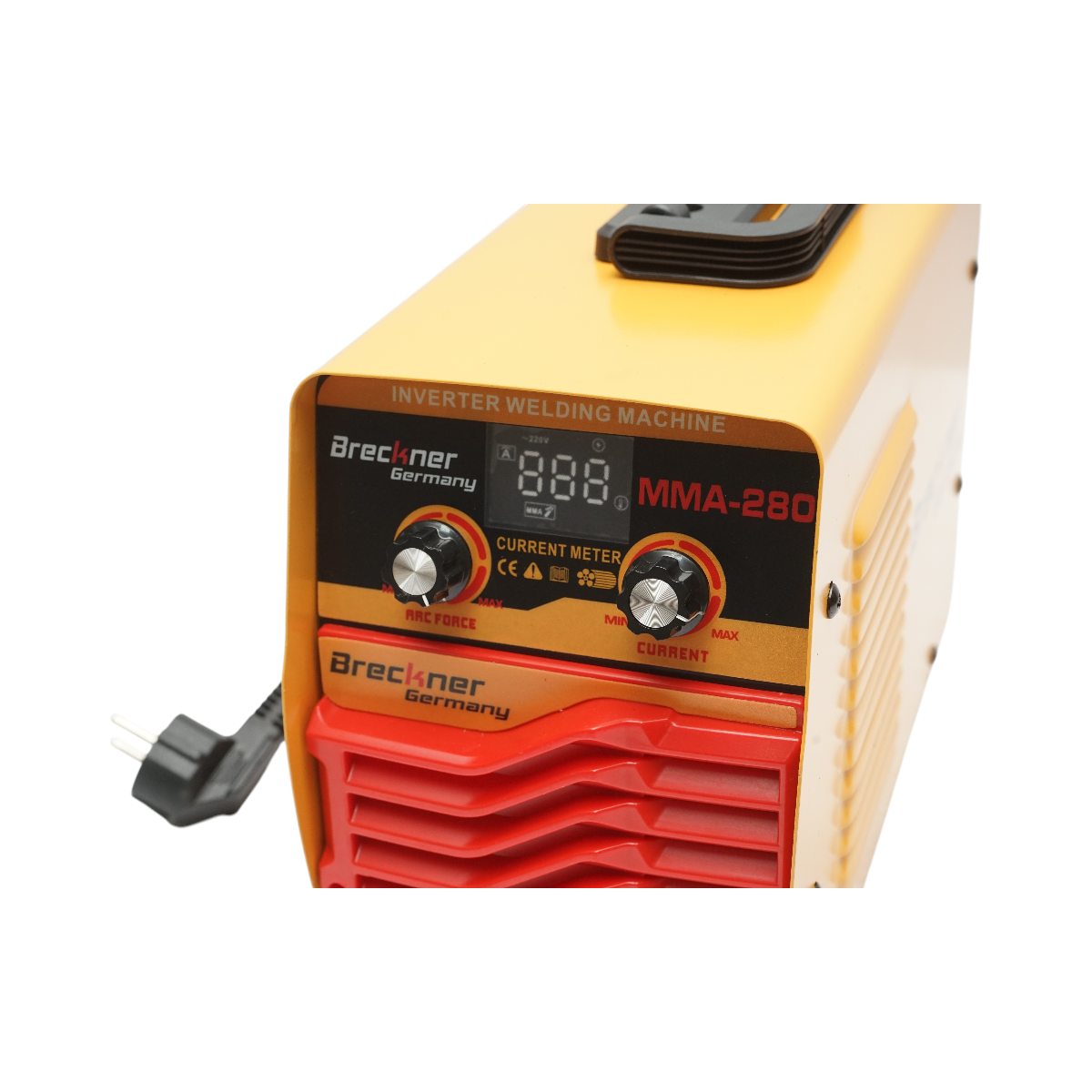 Aparat de sudura invertor 280A MMA, 220V cu afisaj digital, tehnologie IGBT Breckner Germany - imagine 7