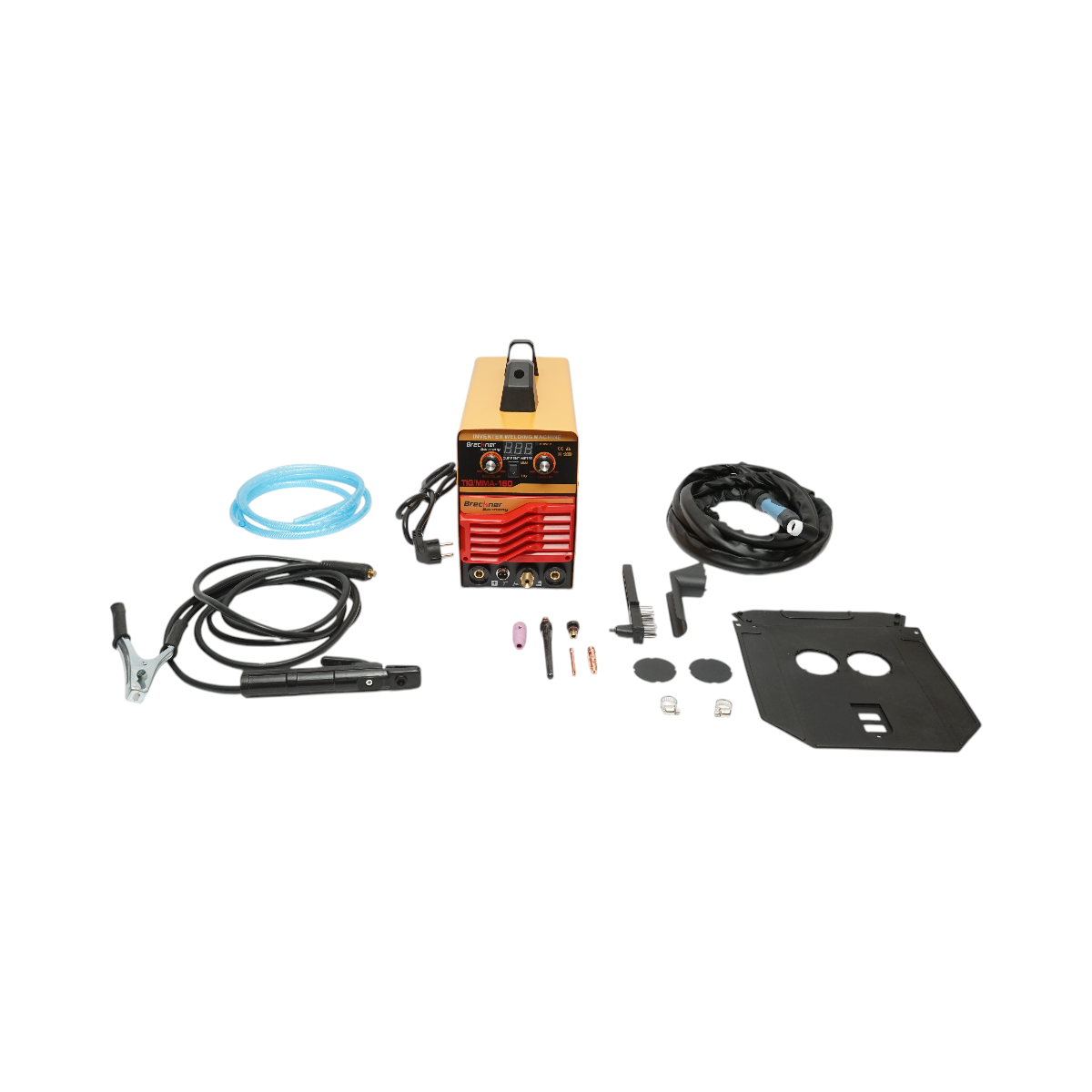 Aparat de sudura invertor 160A TIG/MMA, 220V cu afisaj digital, tehnologie IGBT Breckner Germany - imagine 2