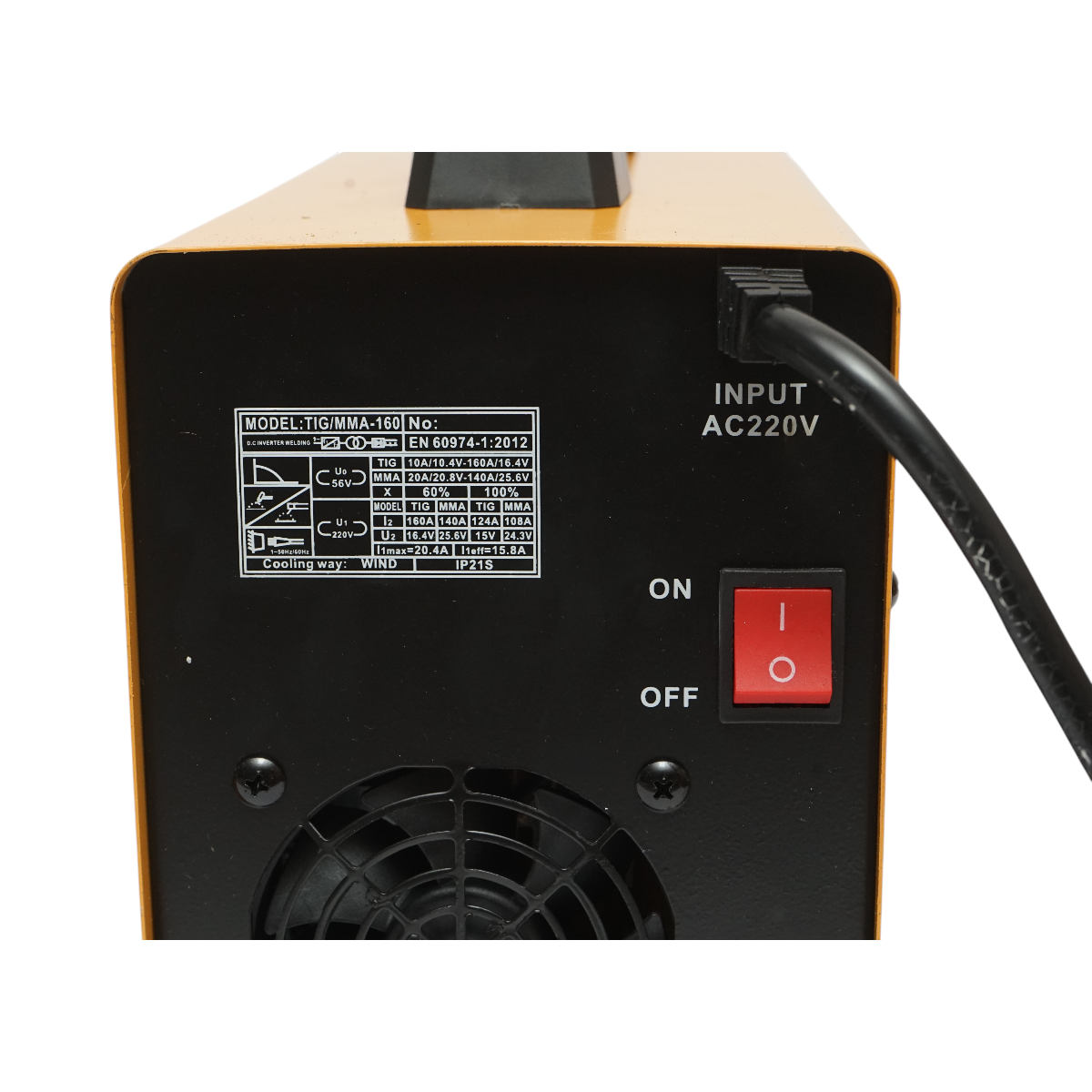 Aparat de sudura invertor 160A TIG/MMA, 220V cu afisaj digital, tehnologie IGBT Breckner Germany - imagine 8