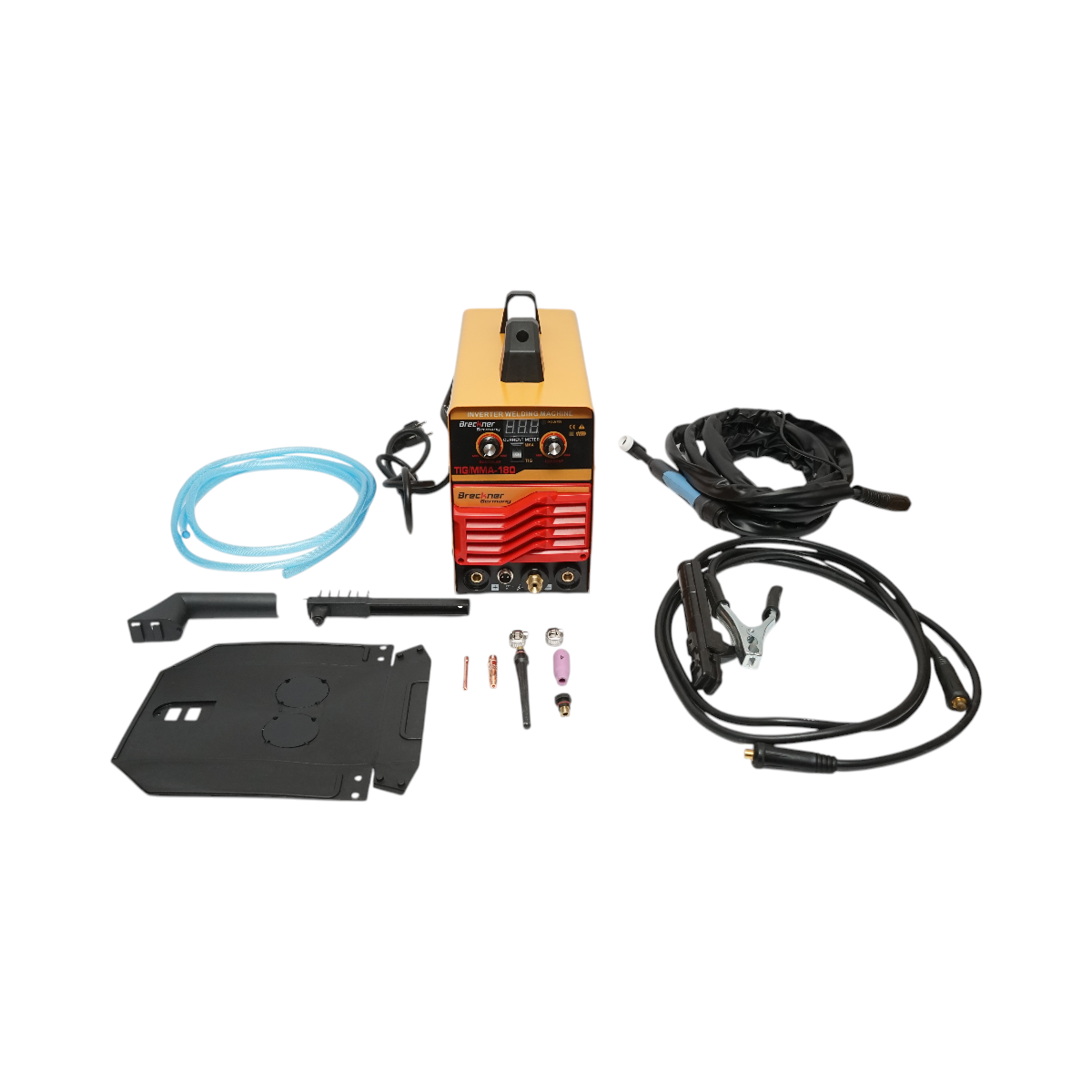 Aparat de sudura invertor 180A TIG/MMA, 220V cu afisaj digital, tehnologie IGBT Breckner Germany - imagine 2