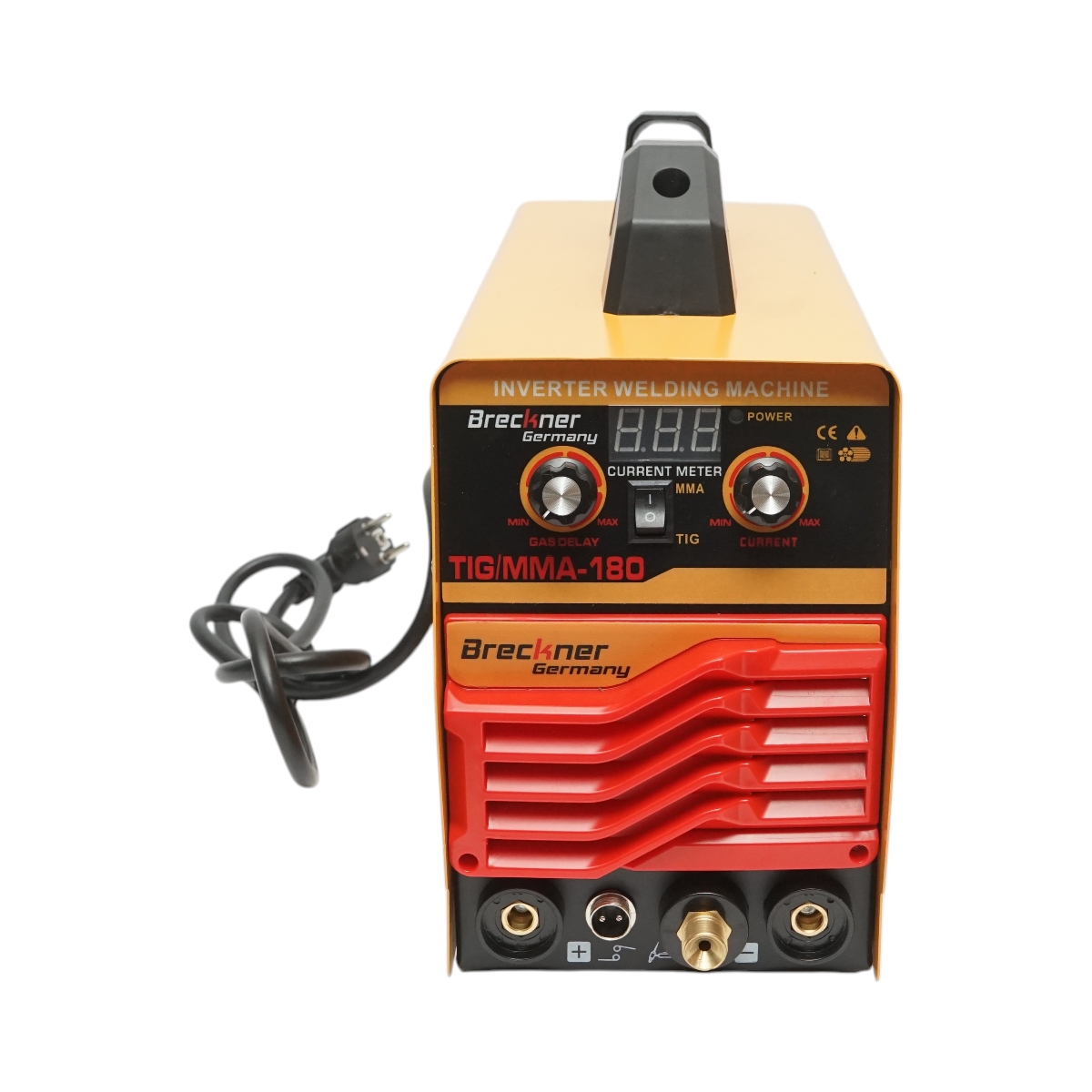 Aparat de sudura invertor 180A TIG/MMA, 220V cu afisaj digital, tehnologie IGBT Breckner Germany - imagine 3