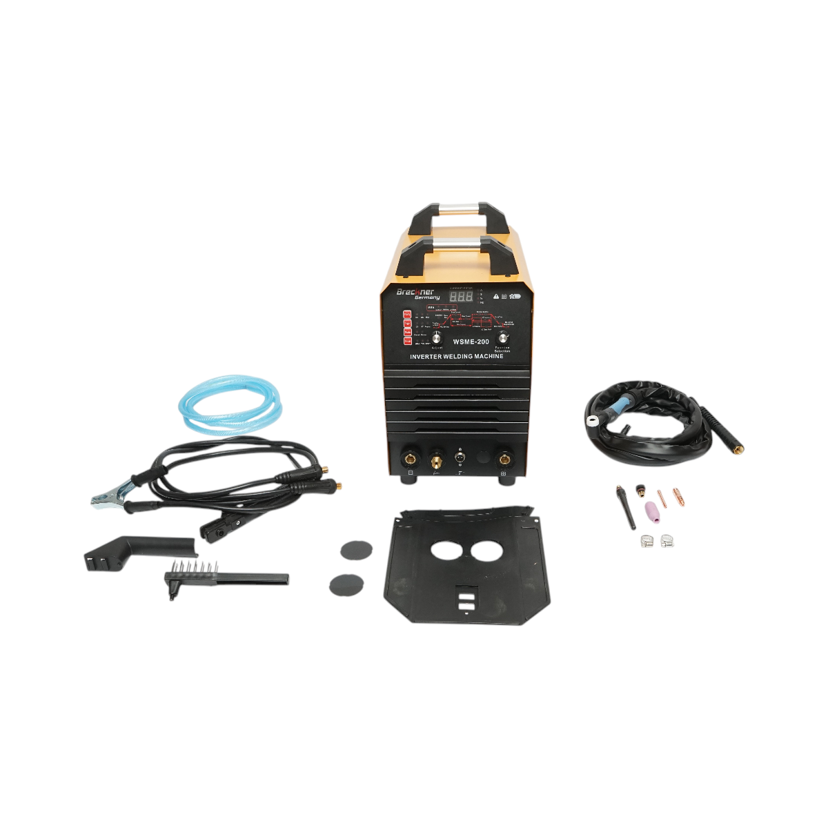 Aparat de sudura invertor 250A TIG Pulse AC/DC, MMA 220V cu functii avansate, afisaj digital WSME-200 Breckner Germany - imagine 2