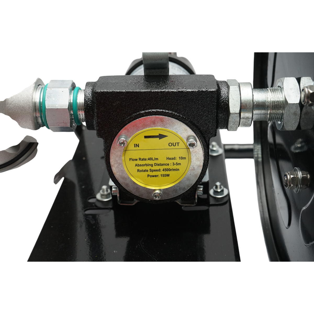 Pompa transfer combustibil mobila 12V, debit 40 L/min cu furtun si filtru Breckner Germany - imagine 7