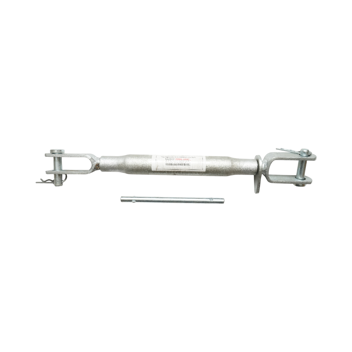 Tija reglabila laterala tirant 450-600mm, filet M24x3