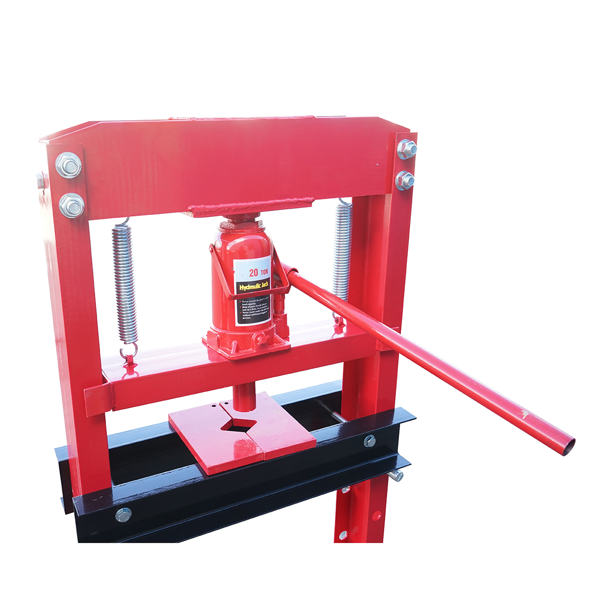 Presa hidraulica 20T, deschidere reglabila 30-950mm, cursa piston 0-120mm - imagine 6
