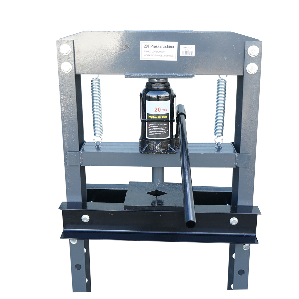 Presa hidraulica 20T, deschidere reglabila 30-950mm, cursa piston 0-120mm - imagine 5