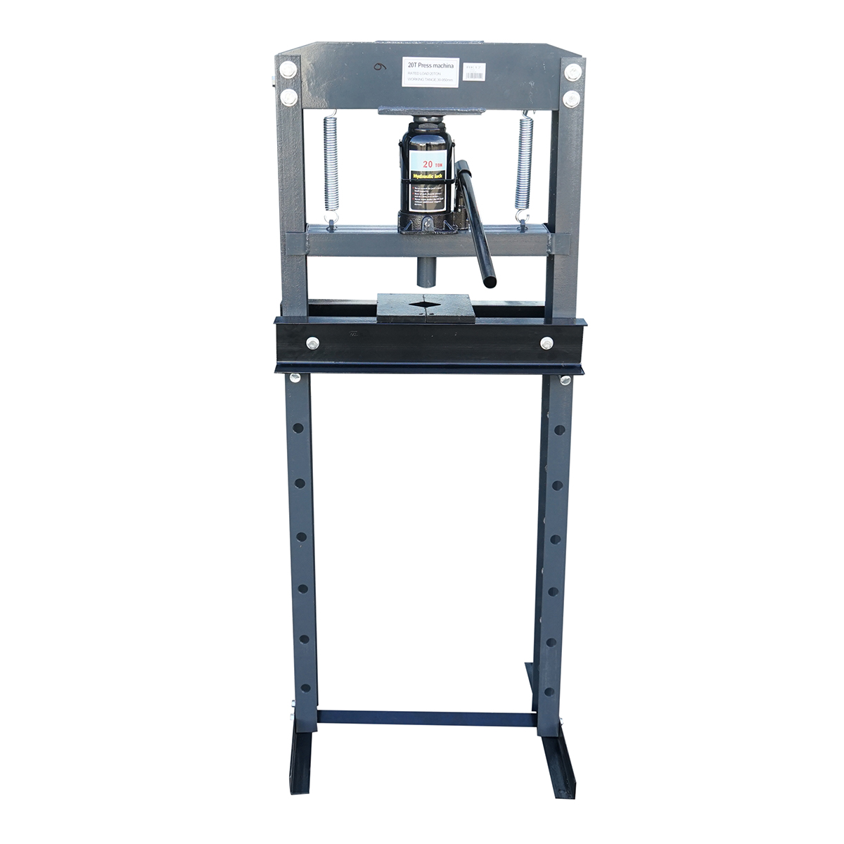 Presa hidraulica 20T, deschidere reglabila 30-950mm, cursa piston 0-120mm