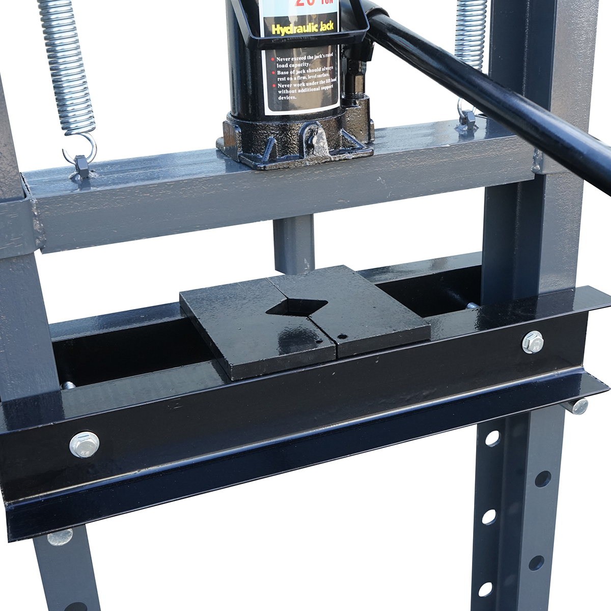 Presa hidraulica 20T, deschidere reglabila 30-950mm, cursa piston 0-120mm - imagine 6