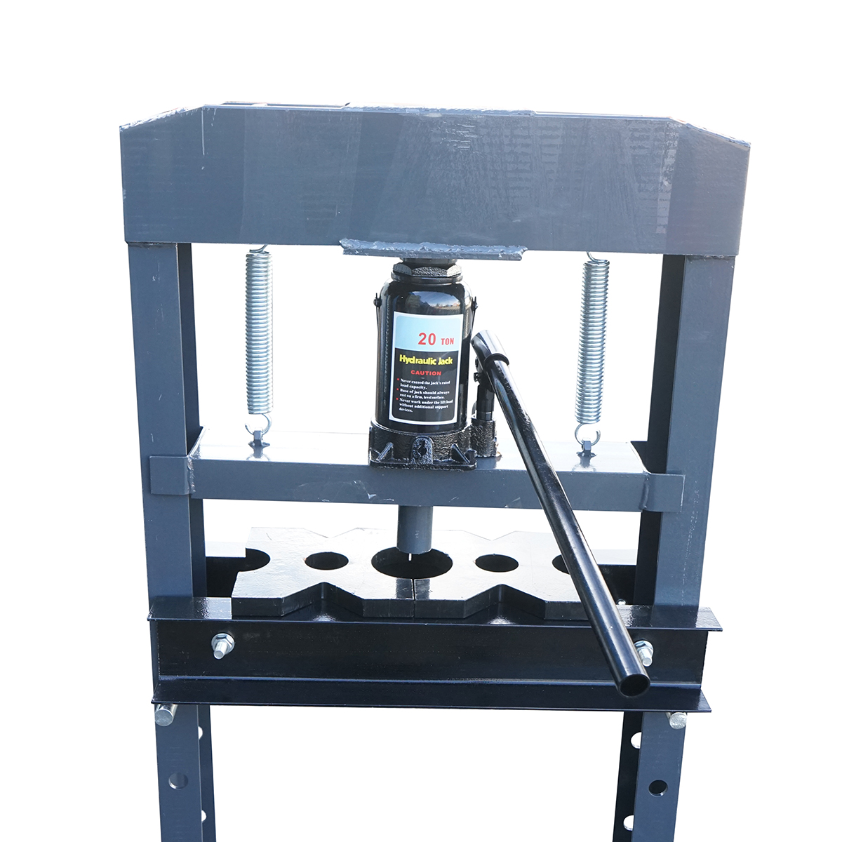 Presa hidraulica 20T, deschidere reglabila 30-950mm, cursa piston 0-120mm - imagine 7