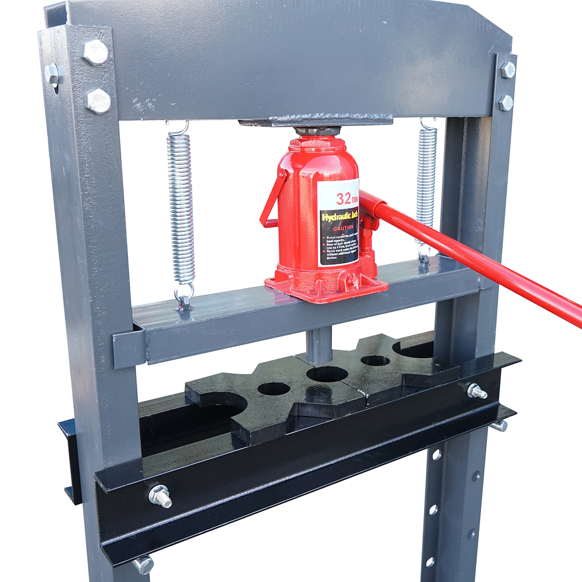 Presa hidraulica 32T, deschidere reglabila 50-1050mm, cursa piston 0-140mm - imagine 6