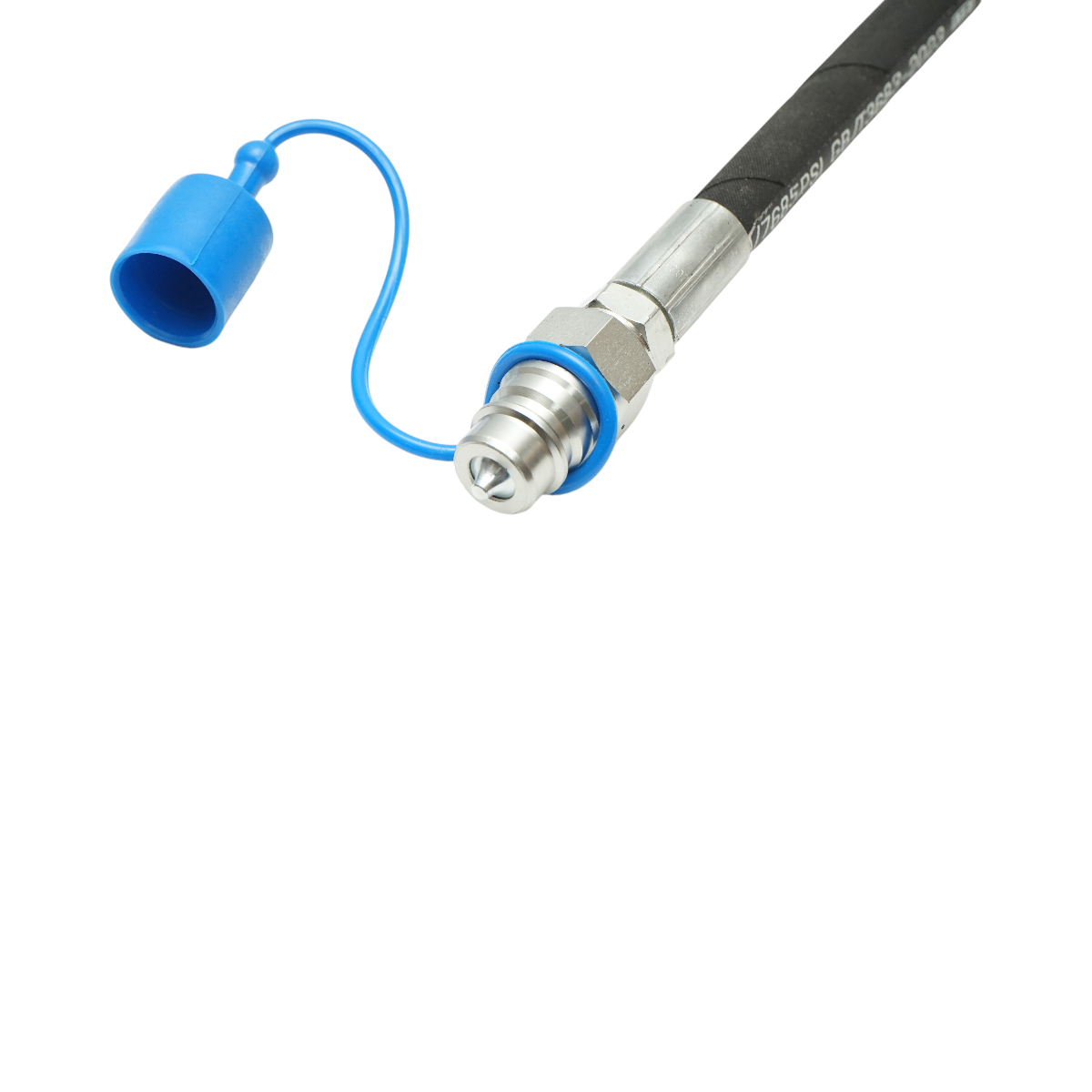 Tirant central reglabil hidraulic, categoria 2-2, cupla rapida, 555mm inchis, cursa 195mm - imagine 7