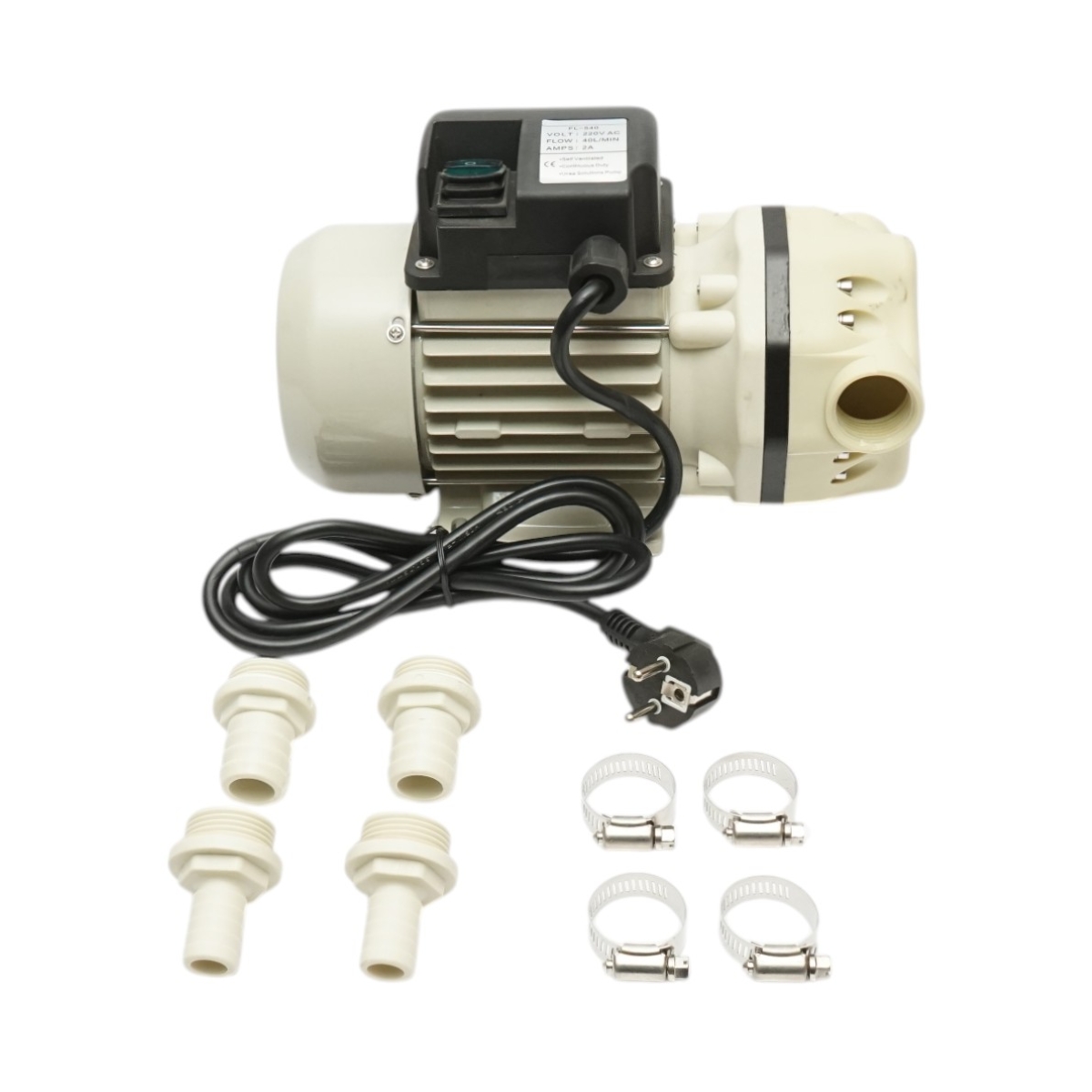 Pompa transfer solutie uree 220V, 400W, debit 40L/min, turatie 2800rpm IP55 Breckner Germany