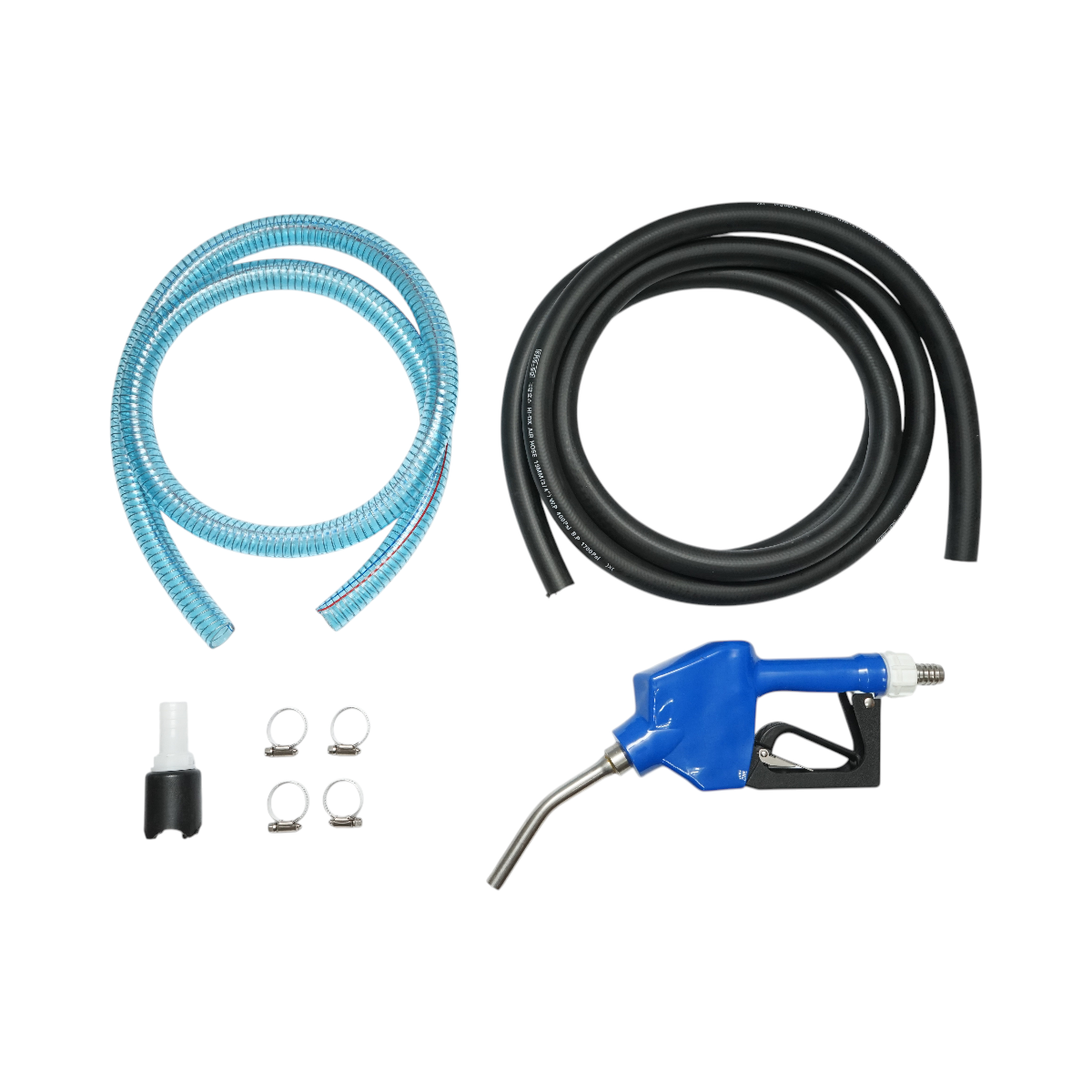 Kit pompa transfer solutie uree 220V, 400W, debit 40L/min, contor digital, furtun transfer 4m, alimentare 2m si pistol IP55 Breckner Germany - imagine 9