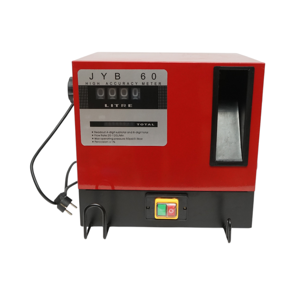 Kit pompa transfer motorina 220V, 550W, debit 60L/min, contor mecanic, furtun transfer 4m, alimentare 2m si pistol Breckner Germany - imagine 3