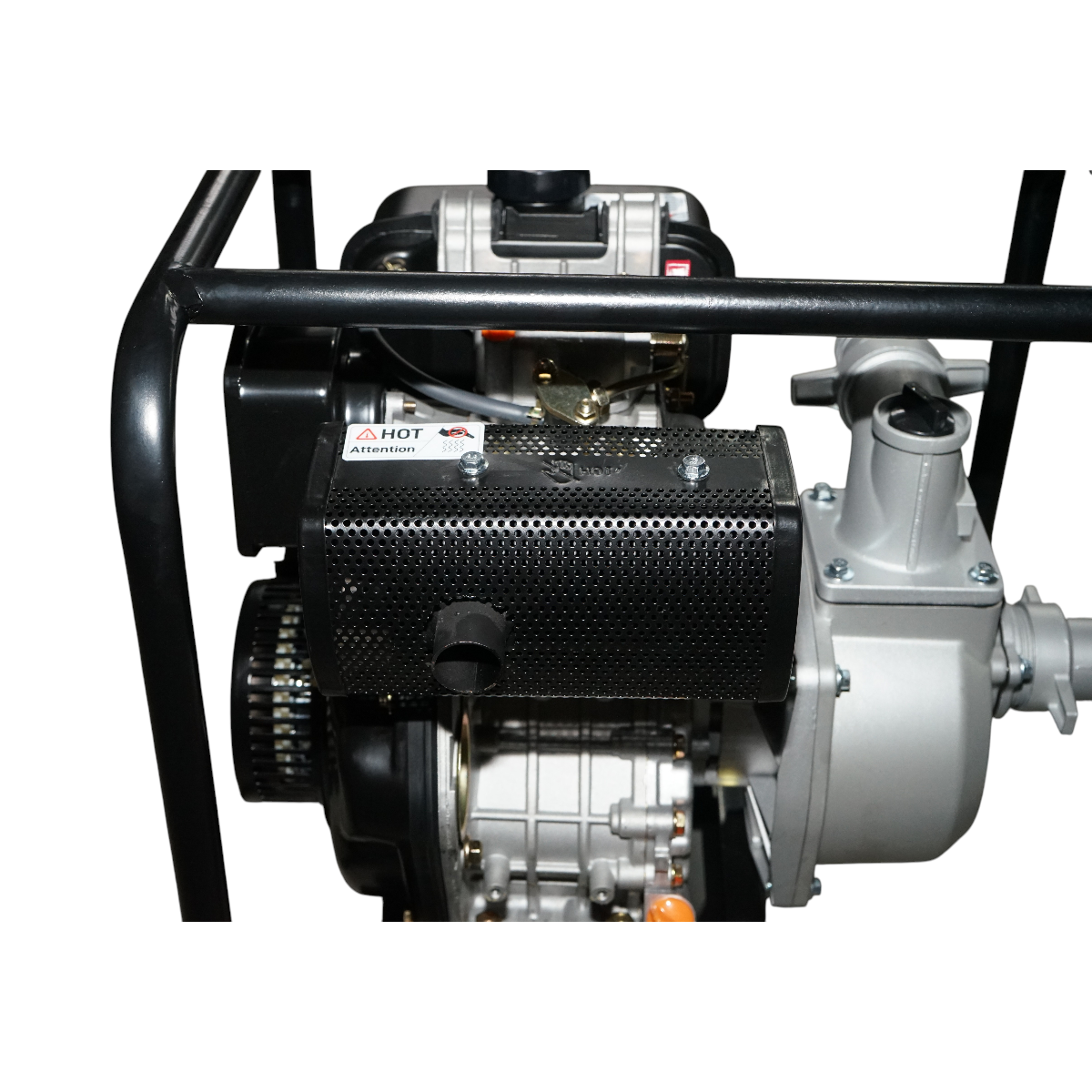 Motopompa diesel 5CP, 2 toli, debit 36m3/h, adancime absorbtie 8m, inaltime refulare 25m Breckner Germany - imagine 9