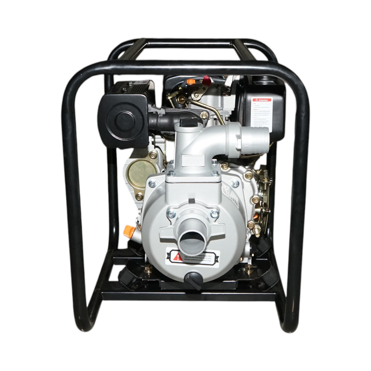 Motopompa diesel 5CP, 2 toli, debit 36m3/h, adancime absorbtie 8m, inaltime refulare 25m Breckner Germany - imagine 3