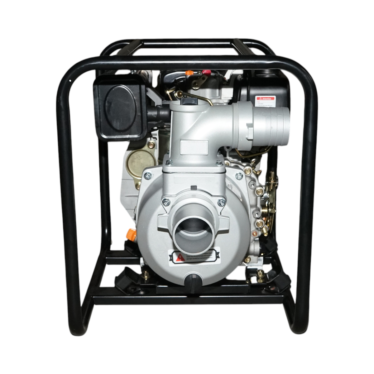 Motopompa diesel 7CP, 3 toli, debit 60m3/h, adancime absorbtie 13m, inaltime refulare 26m Breckner Germany - imagine 3