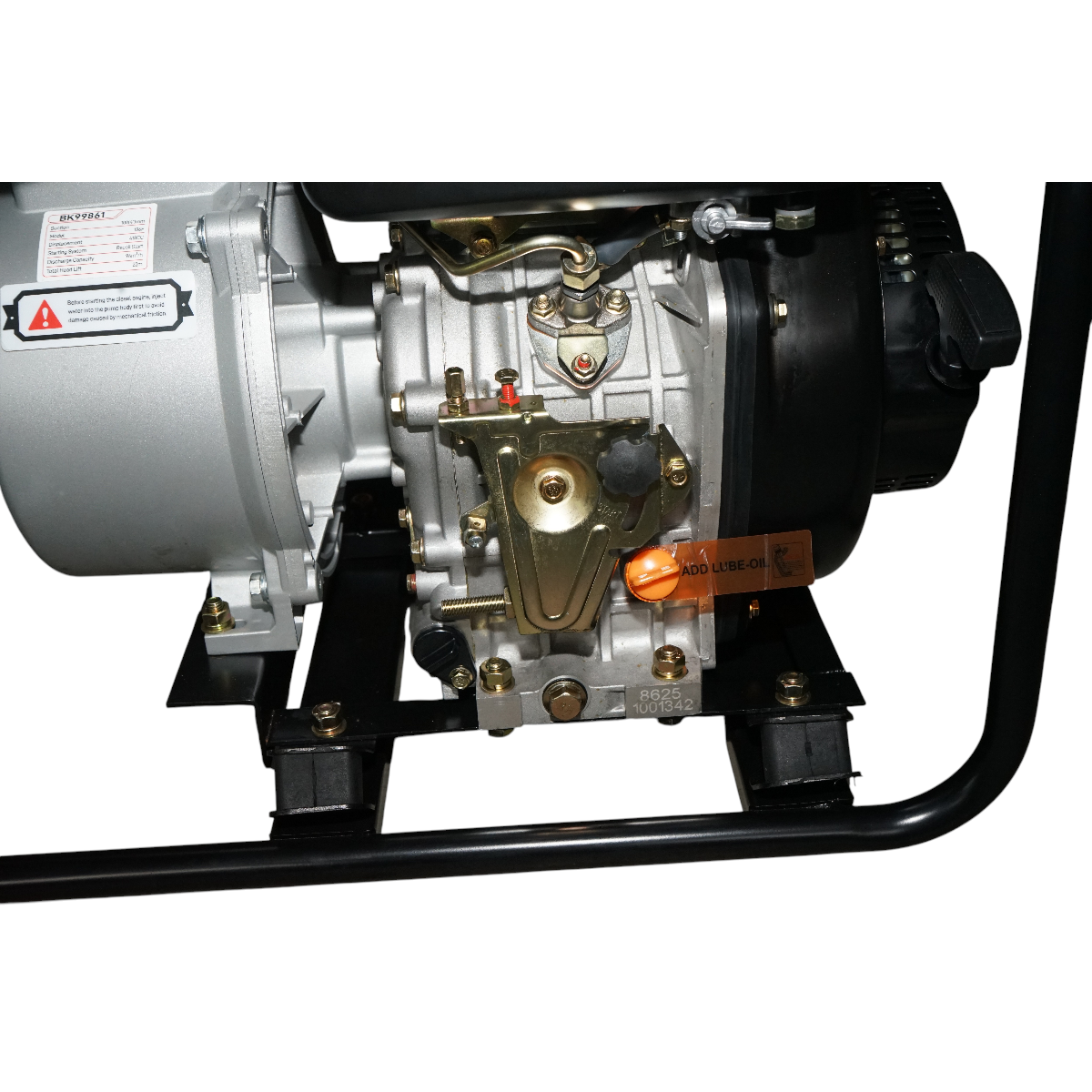 Motopompa diesel 10CP, 4 toli, debit 96m3/h, adancime absorbtie 16m, inaltime refulare 22m Breckner Germany - imagine 6