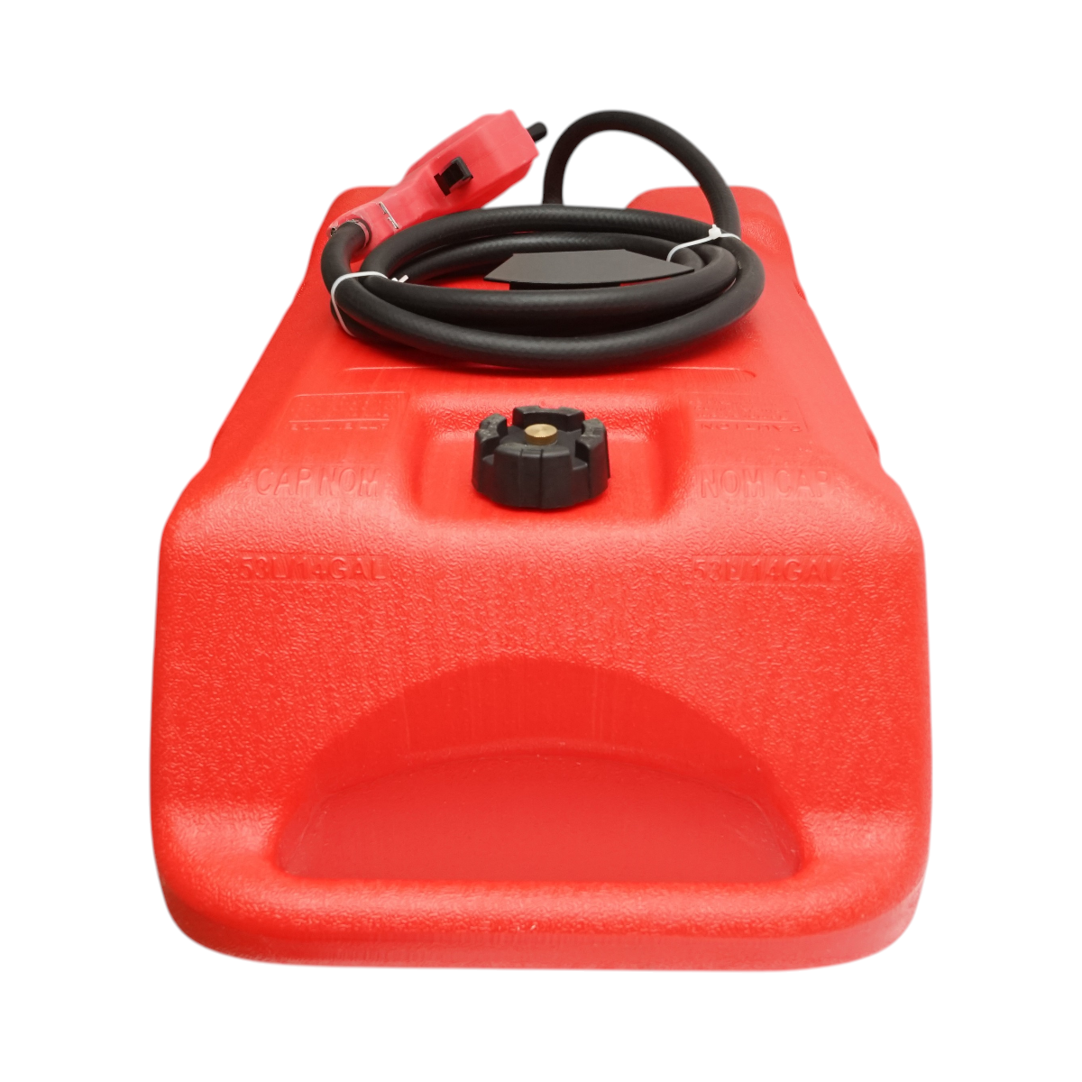 Rezervor motorina mobil portabil 53L cu pompa transfer manuala, furtun 3m si pistol Breckner Germany - imagine 9