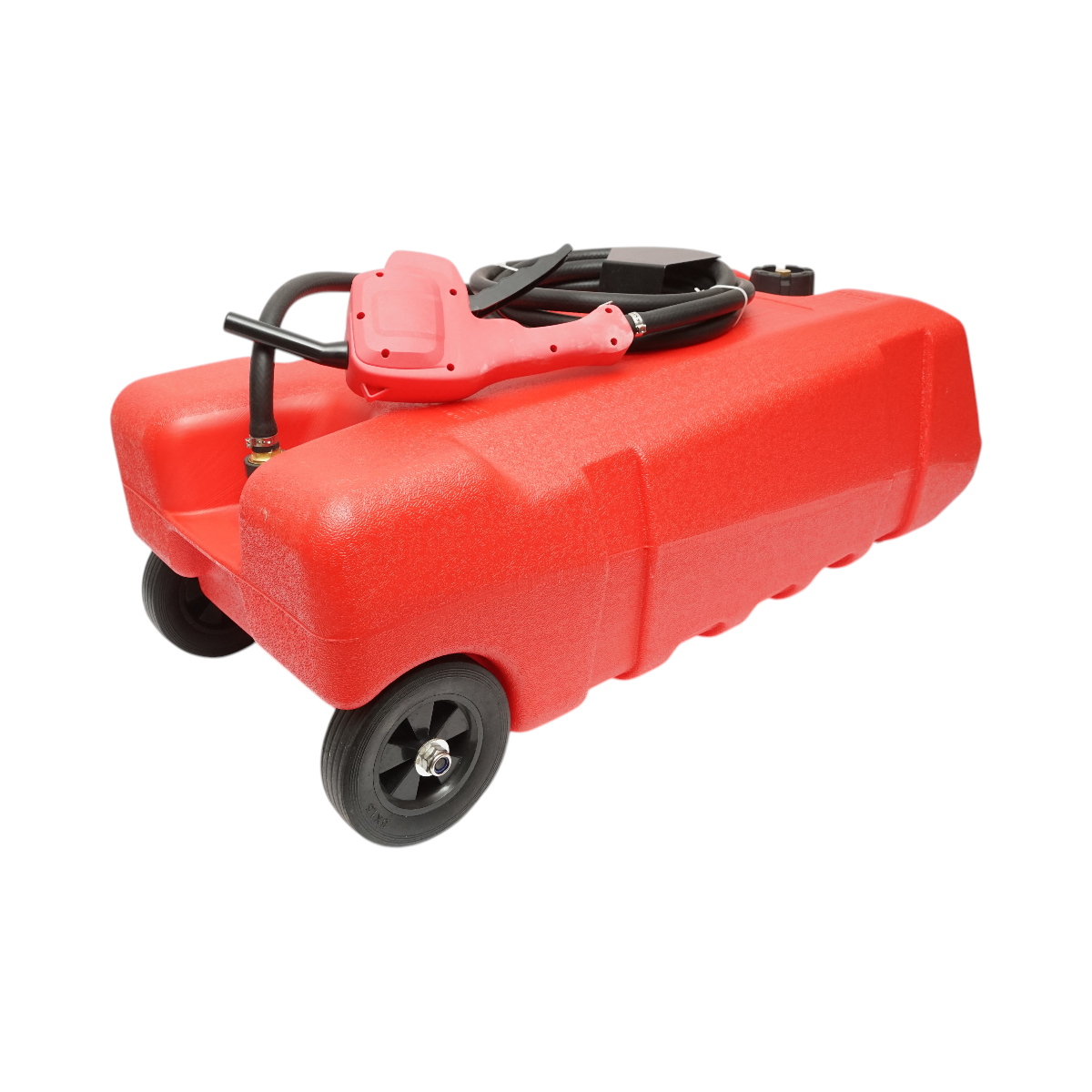 Rezervor motorina mobil portabil 53L cu pompa transfer manuala, furtun 3m si pistol Breckner Germany - imagine 5