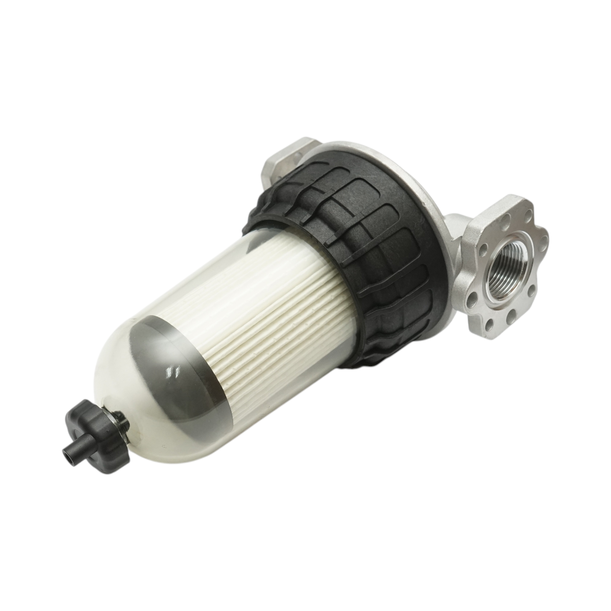 Filtru rezervor motorina cu separator apa, 230 micron, racord 1 inch BSP/NPT Breckner Germany - imagine 2