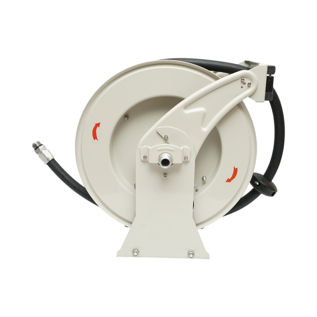 Rola tambur furtun rezervor combustibil 15m retractabil automat, racord 1 inch BSB, presiune maxima 359 bar Breckner Germany - imagine 3