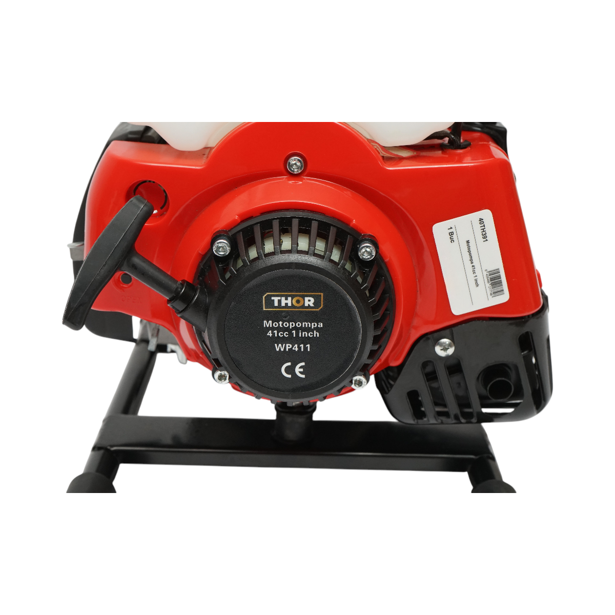 Motopompa pe benzina 2CP, 2T 41cc, 1 tol, debit 15m3/h, autoamorsare, adancime absorbtie 6m, inaltime refulare 18m THOR - imagine 10