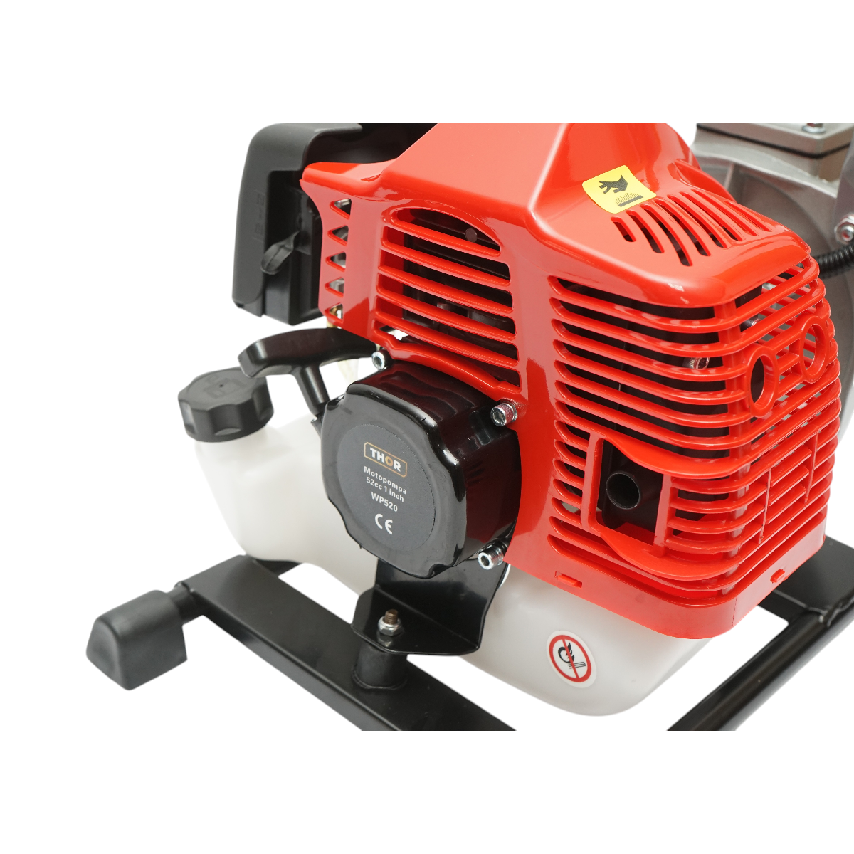 Motopompa pe benzina 3CP, 2T 52cc, 1 tol, debit 15m3/h, autoamorsare, adancime absorbtie 6m, inaltime refulare 22m THOR - imagine 7