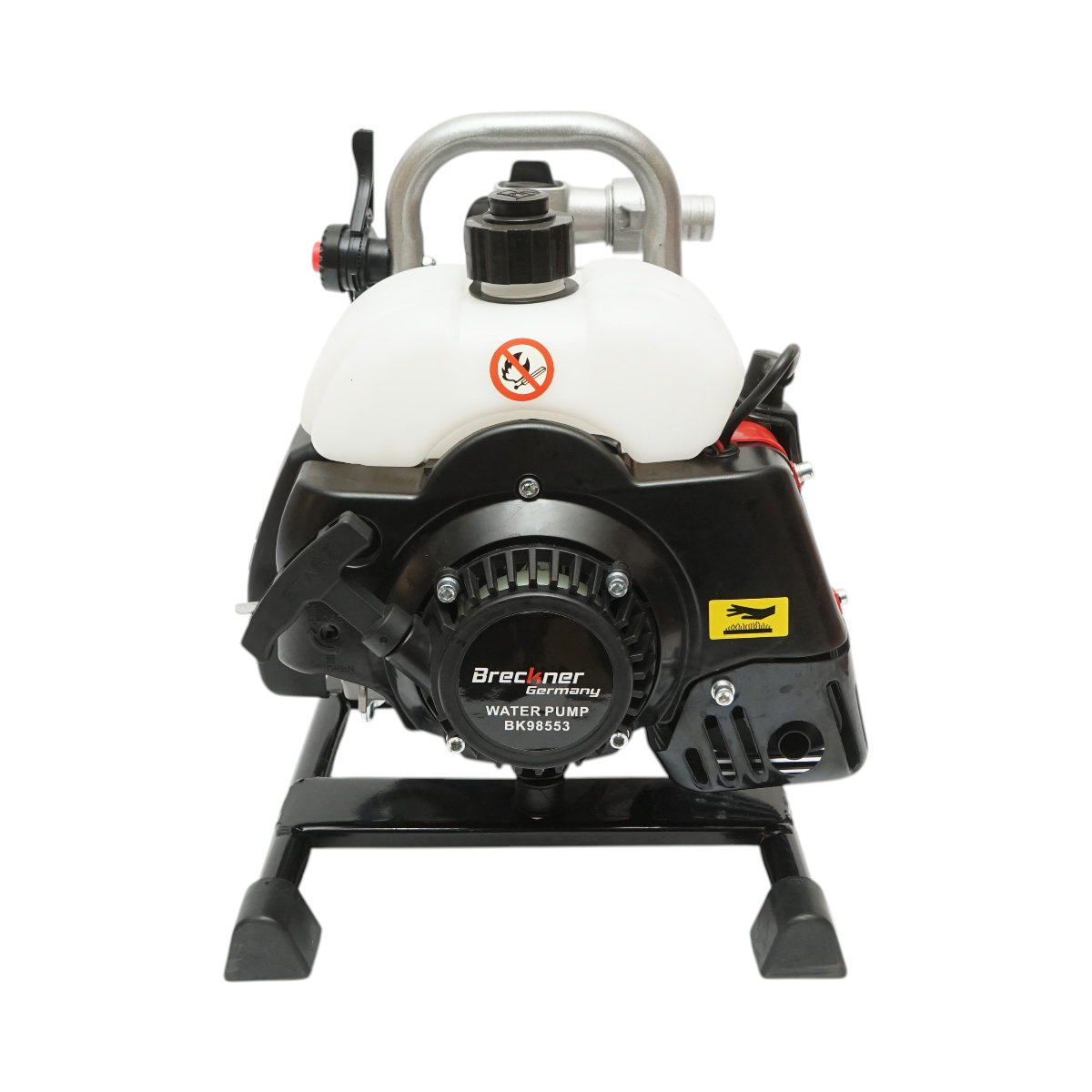 Motopompa pe benzina 2.2CP, 2T 52cc, 1 tol, debit 15m3/h, autoamorsare, adancime absorbtie 15m, inaltime refulare 22m Breckner Germany - imagine 3