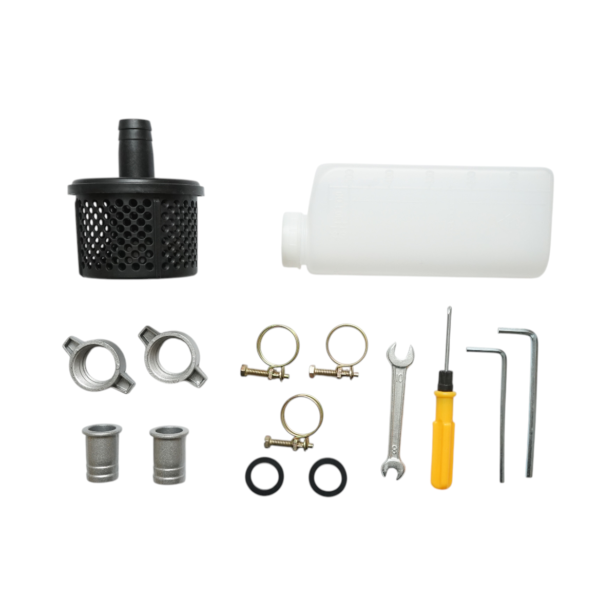 Motopompa pe benzina 2.2CP, 2T 52cc, 1 tol, debit 15m3/h, autoamorsare, adancime absorbtie 15m, inaltime refulare 22m Breckner Germany - imagine 11