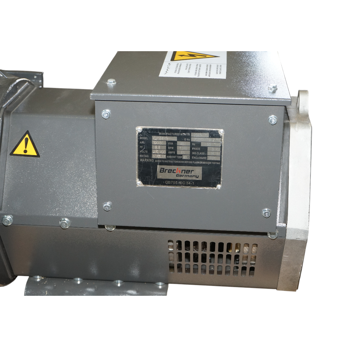Alternator generator electric trifazat 45kVA, 230/400V, turatie 1500rpm, AVR SX460 Breckner Germany - imagine 8