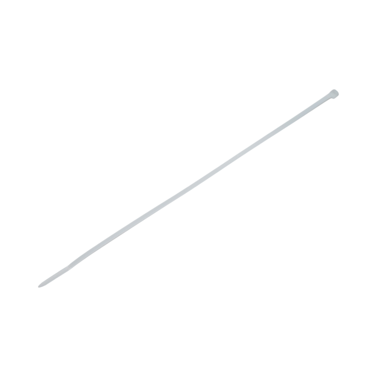 Faseta colier plastic alb 3.6x290mm 100 buc/set Longroad - imagine 4