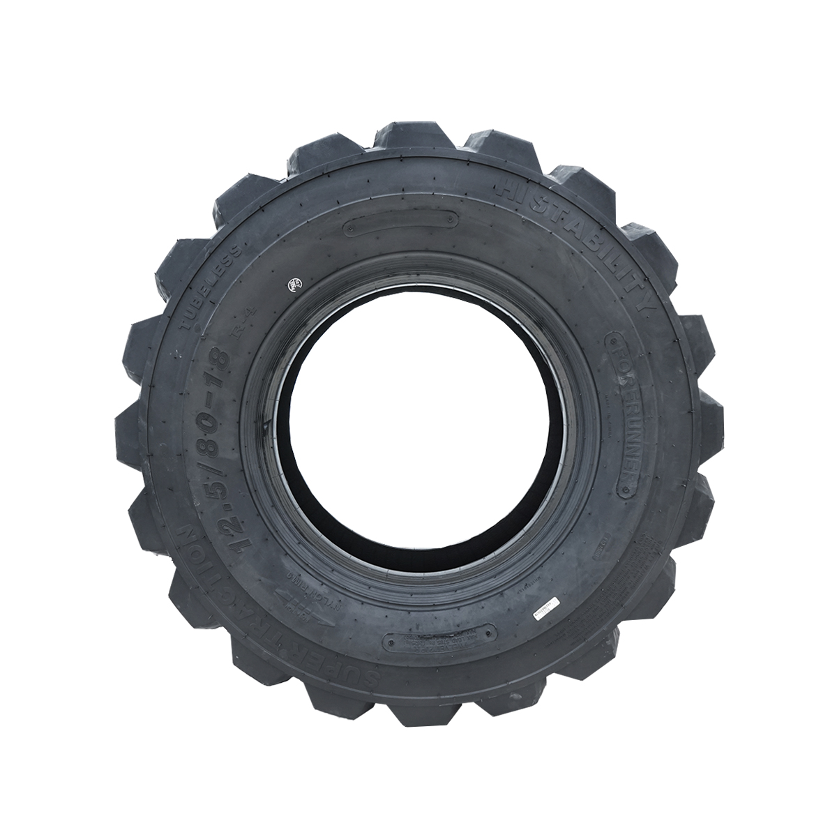 Anvelopa industriala 12.5/80-18 12PR profil V incalecat QH604 - imagine 3