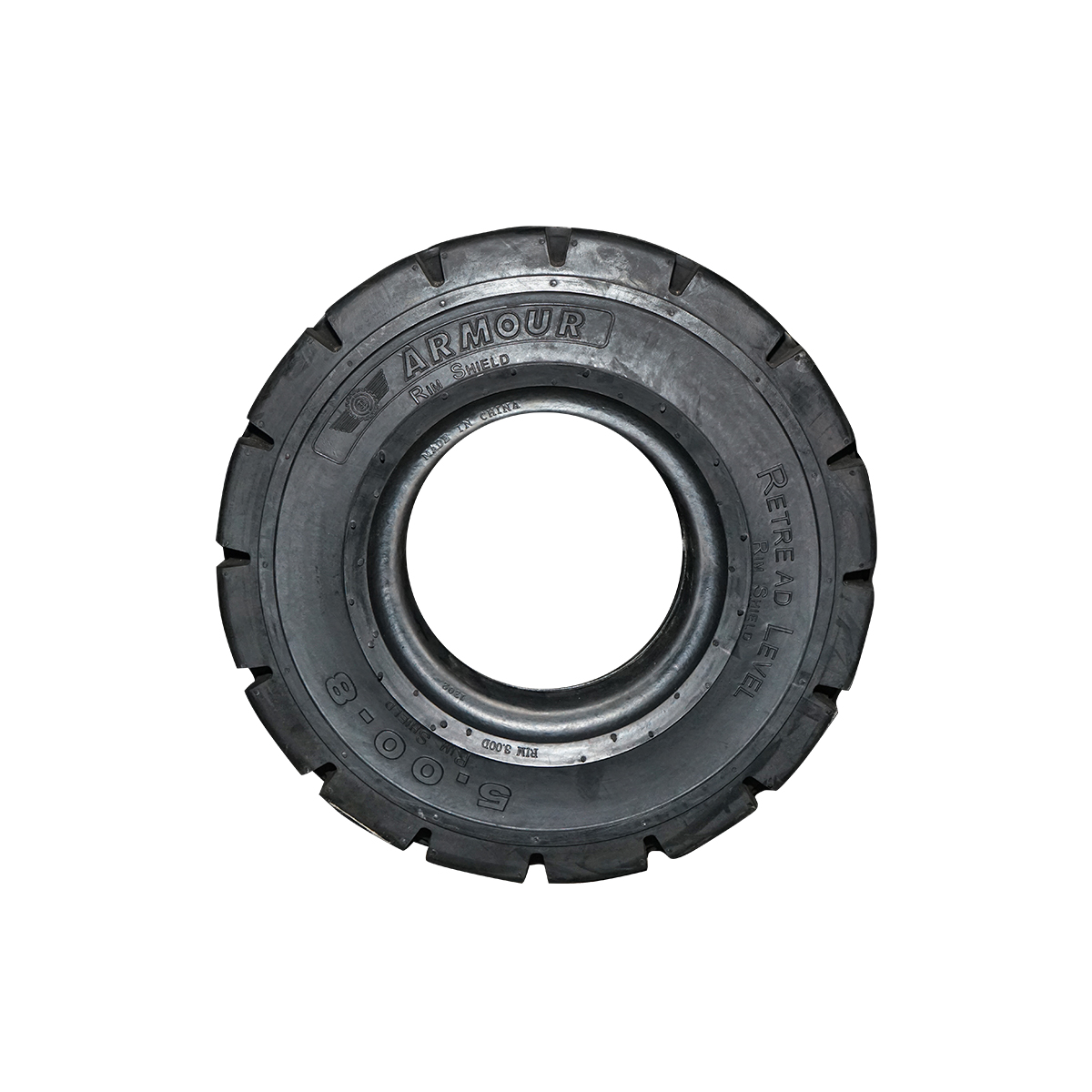 Anvelopa stivuitoare, combilifturi, trailere industriale, etc. 500/8 solida  QH304 / SP800 - imagine 2