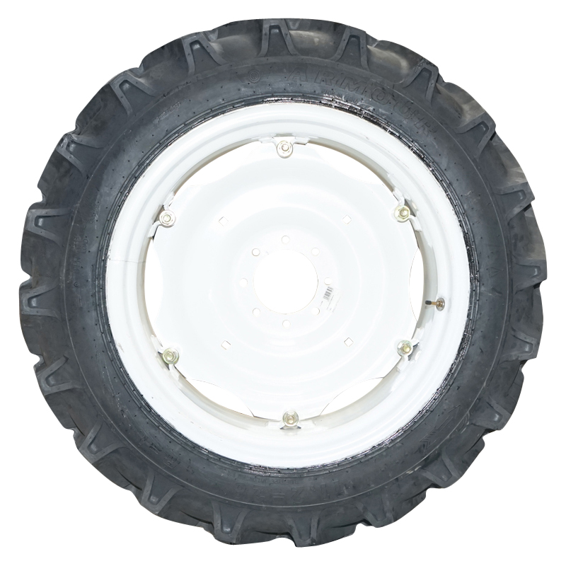 Roata completa 11.2/28 8PR R1 crampon spate tractor UTB U-445 - imagine 4