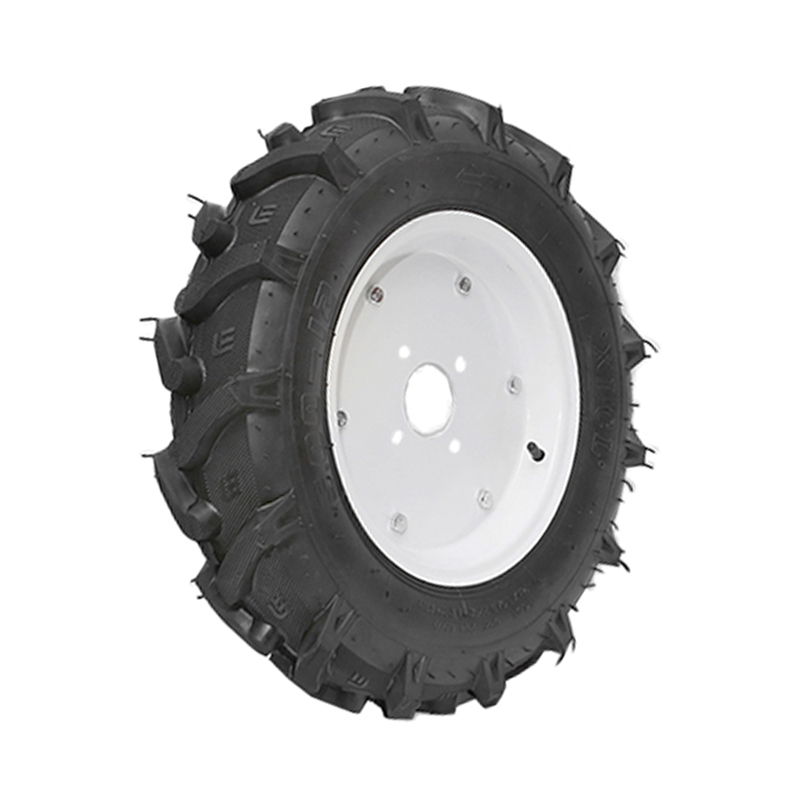 Roata completa 500/12 R1 8PR crampon cu janta alba